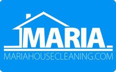 Maria house cleaning company logo